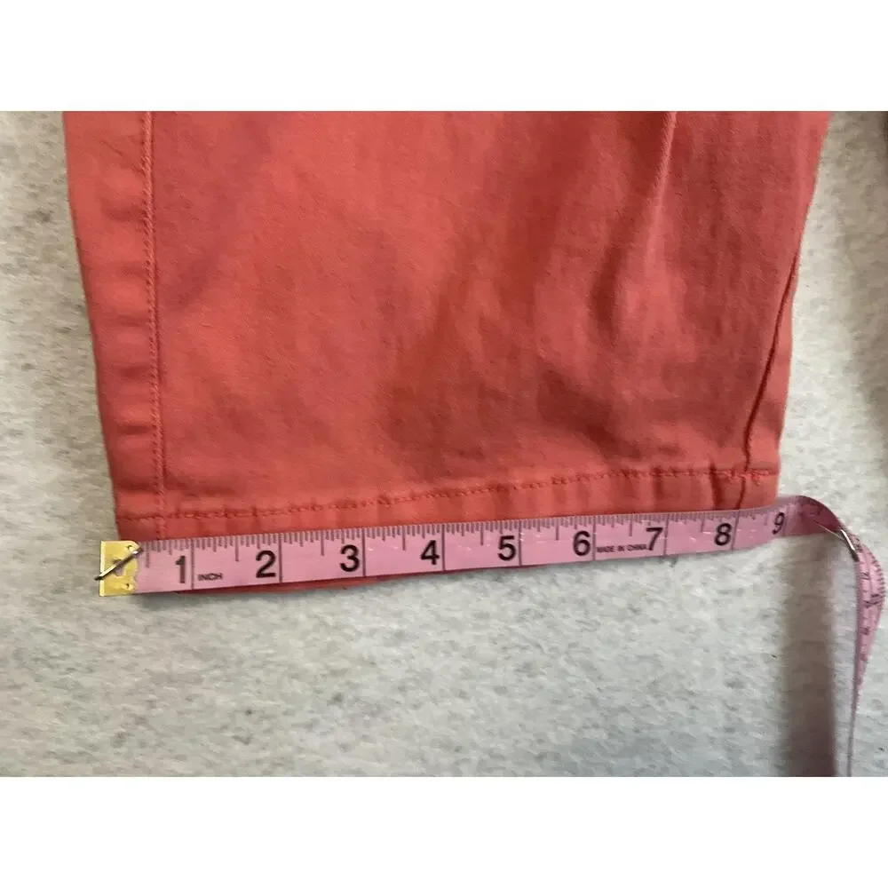 Tommy‎ Hilfiger Shorts Boys 16 Pink Chino Flat Front Twill Stretch Summer